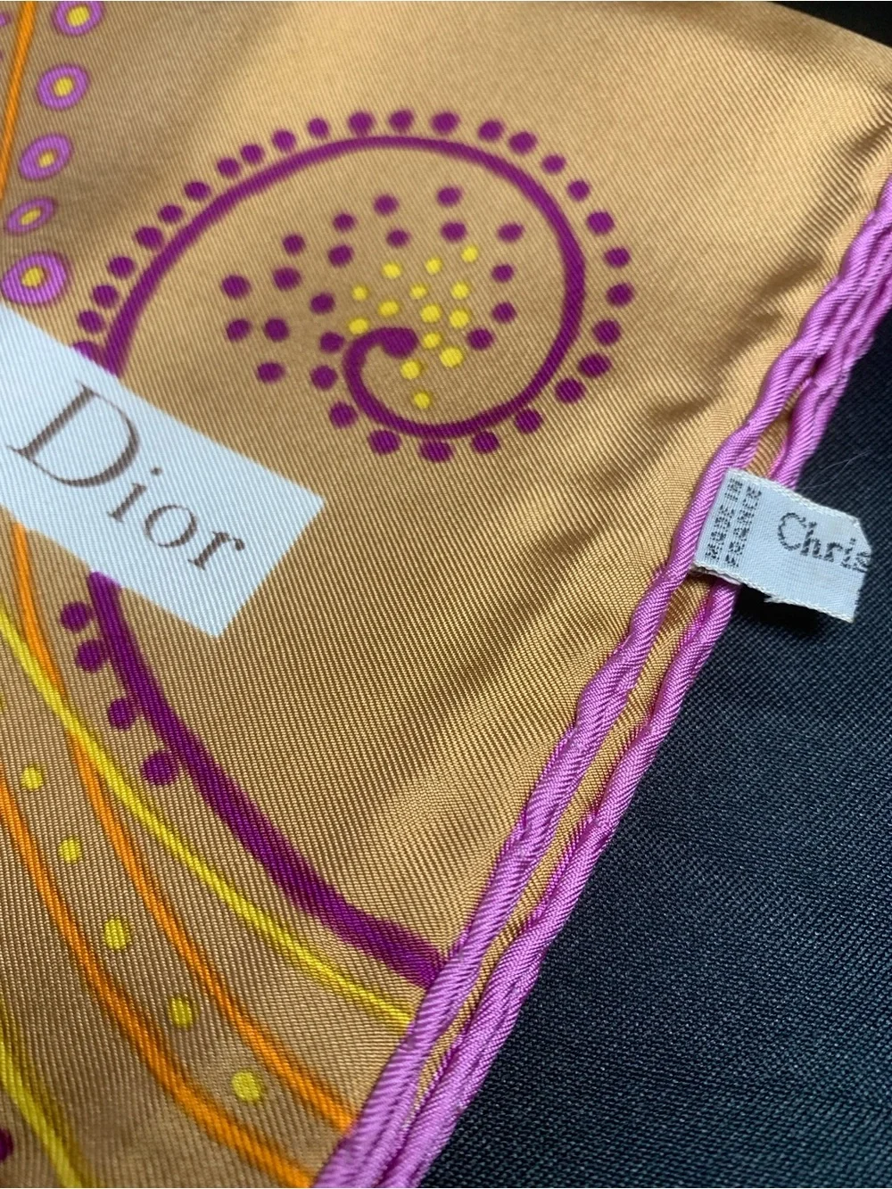 Christian Dior Silk Scarf